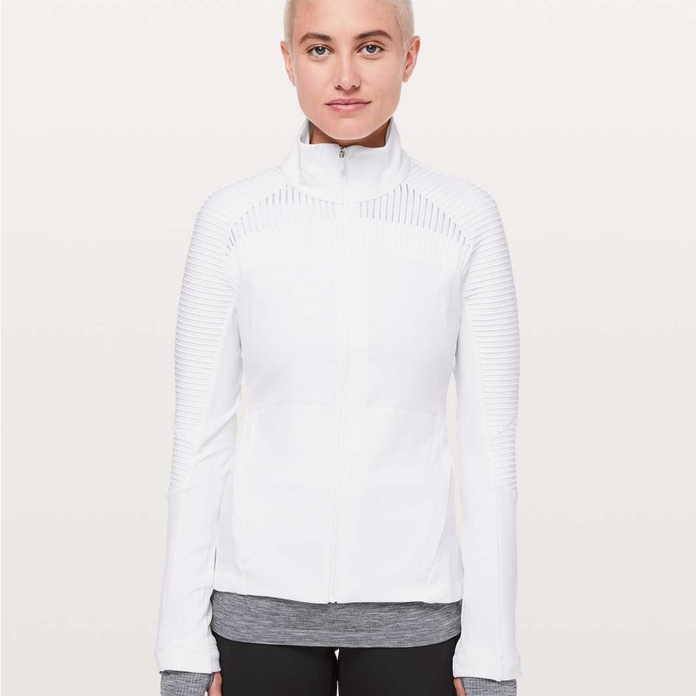 Lululemon Chill Going Strong Jacket, White